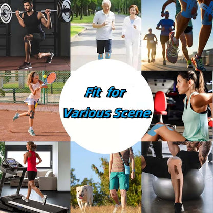 [Knebeskyttere for sport | Pustende og vanntette forhåndskuttede bånd]