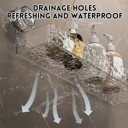 Oppbevaringsstativ med sugekopp for avanserte servante