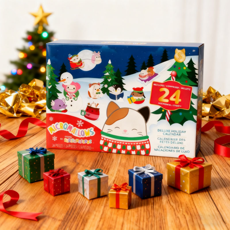 Plysj julekalender blindboks