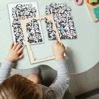 Gjør-Det-Selv Dyrepuslespill