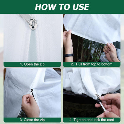 Kuldebeskyttelsesdeksel for planter