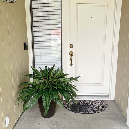 UV-bestandig, naturtro kunstig Boston Fern