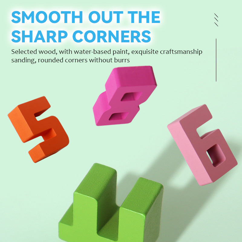 🌟 Stableklosser i tre - Utforsk tallenes magi og vekk kreativiteten