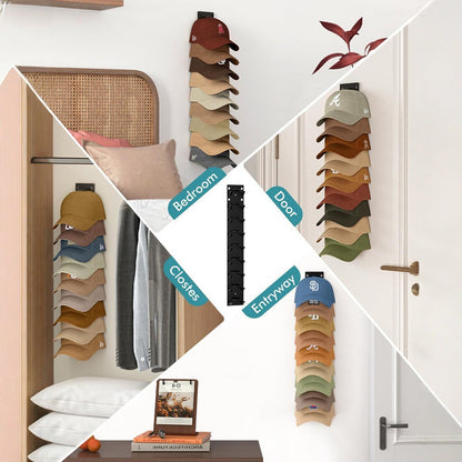 Oppbevaringsstativ for baseballcapser