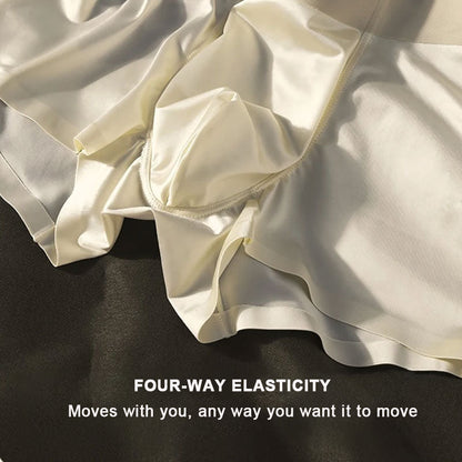 🍃Eksklusiv herretruse i is-silke｜Føles som ingenting – komfort hele dagen!