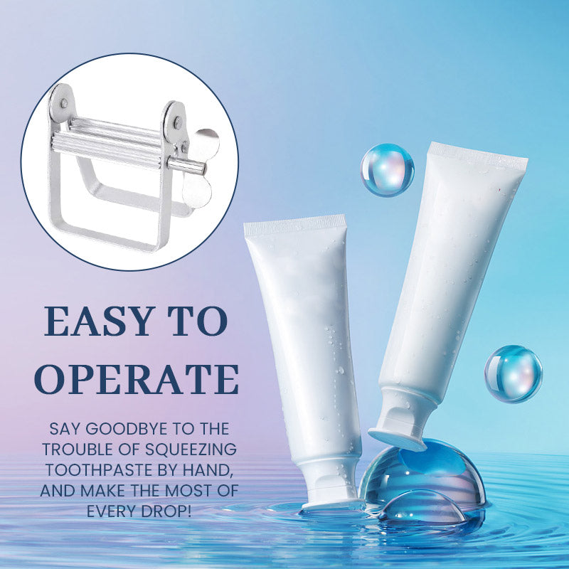 Multifunksjonell tannkrempresse i metall