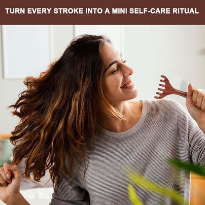 🎁Mors dag-tilbud Kjøp 1 få 1 gratis🦌 Dobbeltfunksjonell Rhino massasjekam 🛀✨