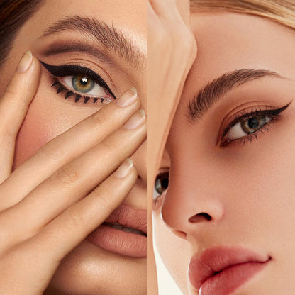 Eyeliner-stempel i ett stykke