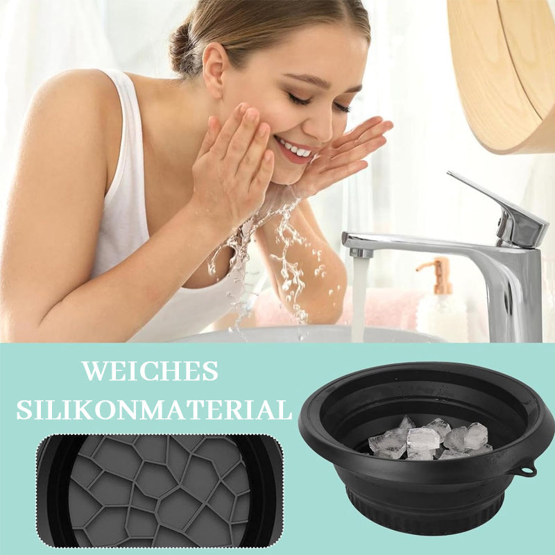 Sammenleggbar servant i silikon