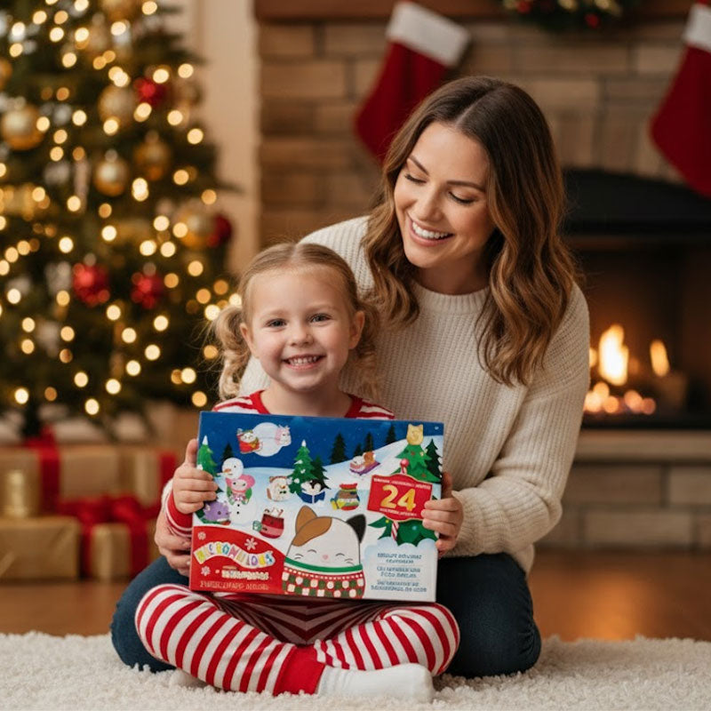 Plysj julekalender blindboks