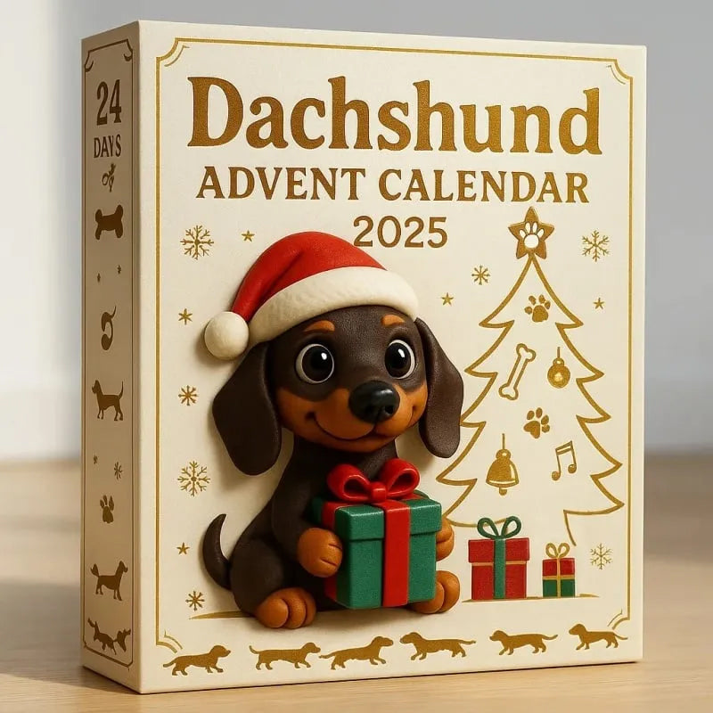 🐾2025 Dachshund-feriekalender