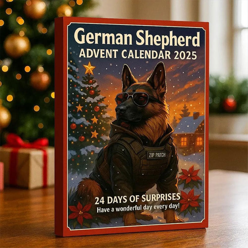 🎄🐾 Adventskalender for schæferhunder 2025 🎁