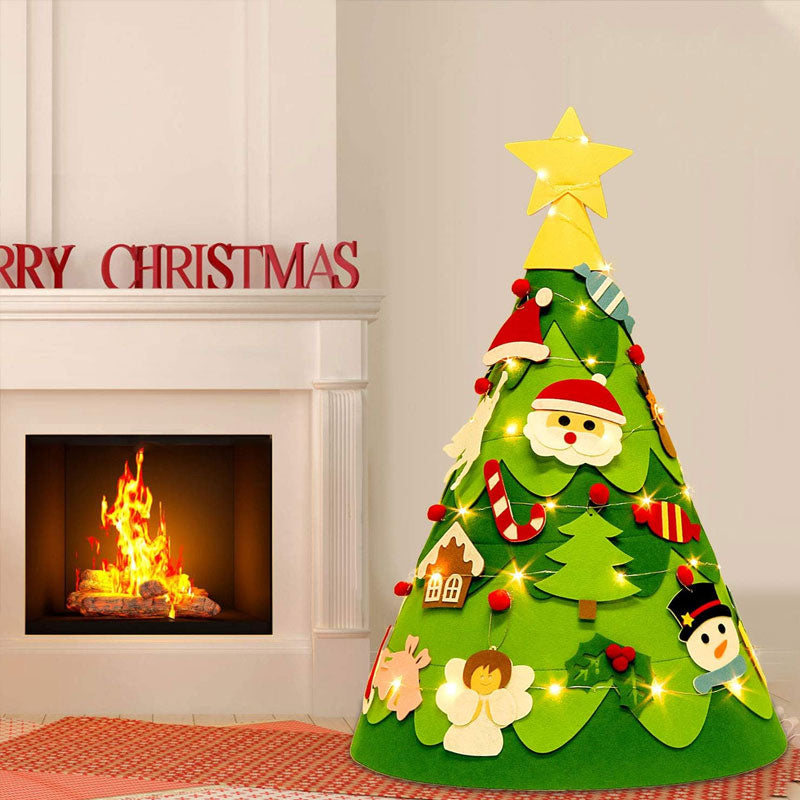 Filt Juletre Diy For Barn