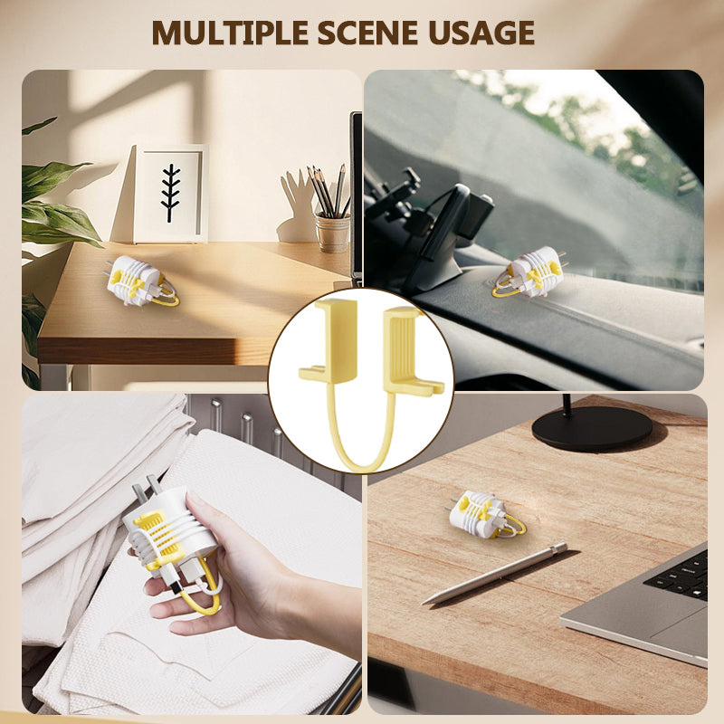 Organisator for telefonens ladekabel (2 stk)