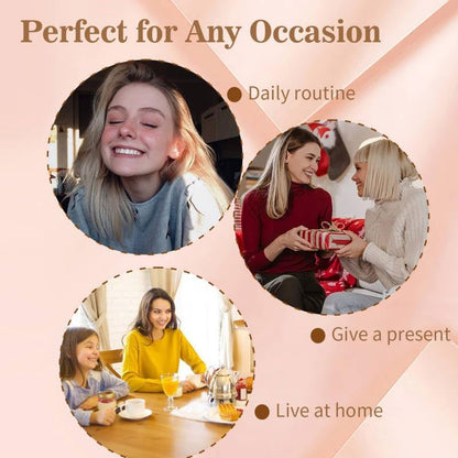 Ovalt sett med hårgrep