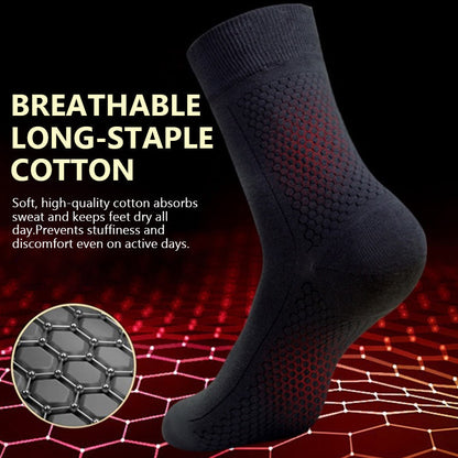 Antibakterielle grafensokker (5 par)