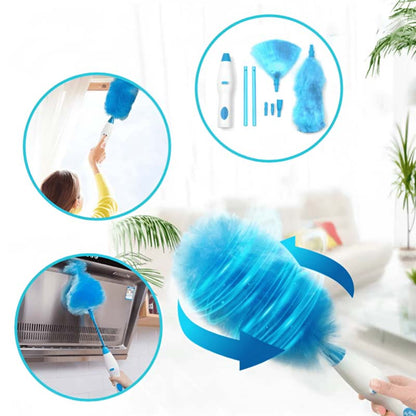 Elektrisk roterende støvsamler