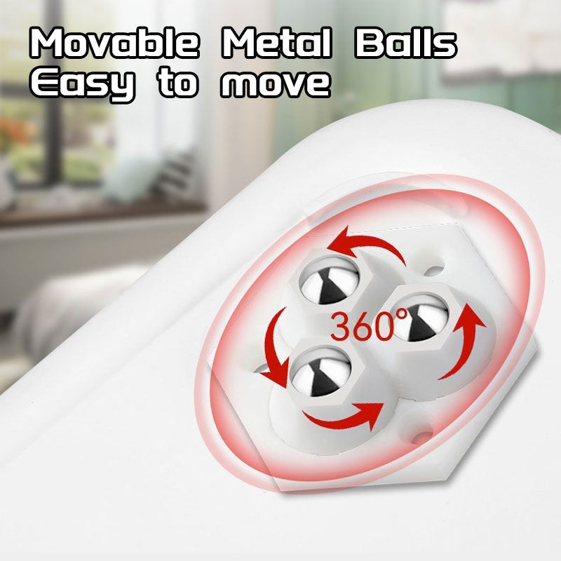 Universell, ikke-borende kulerulle