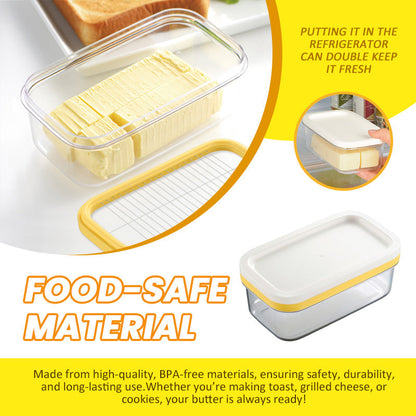 Smørskjærerboks – Enkel oppskjæring, problemfri oppbevaring! 🧈