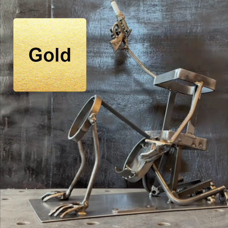 Hodeskalle Cola- og vinflaskeholder