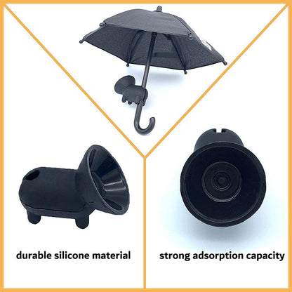 😎Telefonparaply med sugkopp☂️