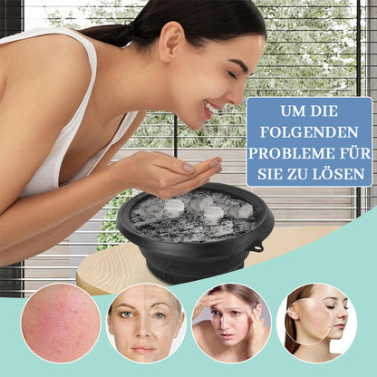 Sammenleggbar servant i silikon