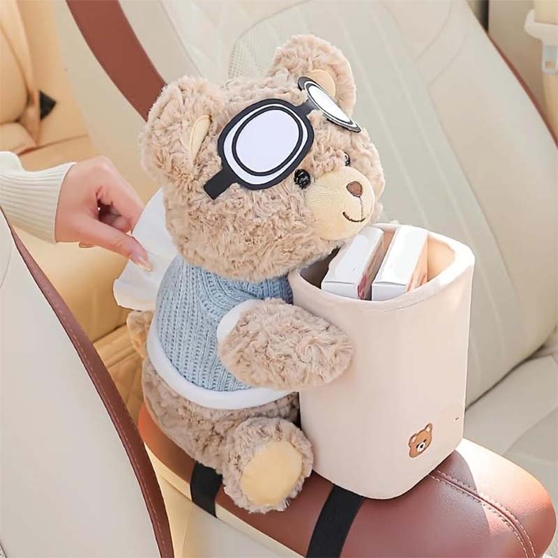 Søt Bjørn Bilpapirboks