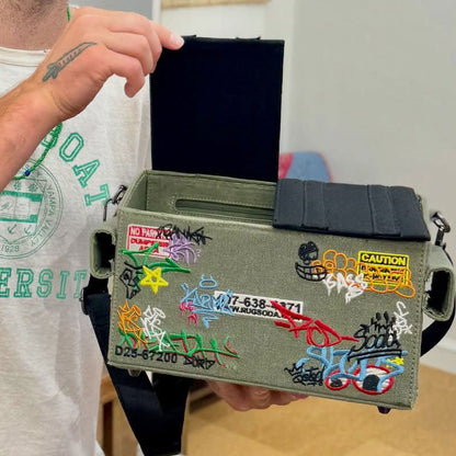 Urban Rebel Graffiti-skulderveske 🎨🔥