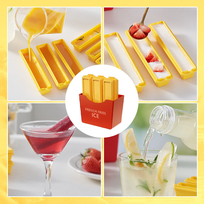 Pommes frites i stripeform