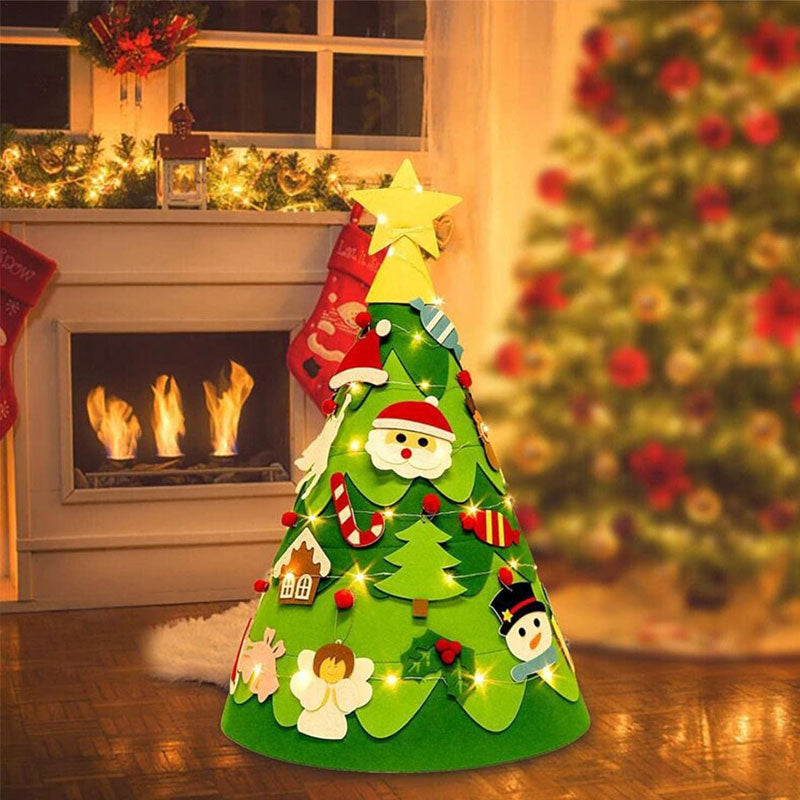 Filt Juletre Diy For Barn