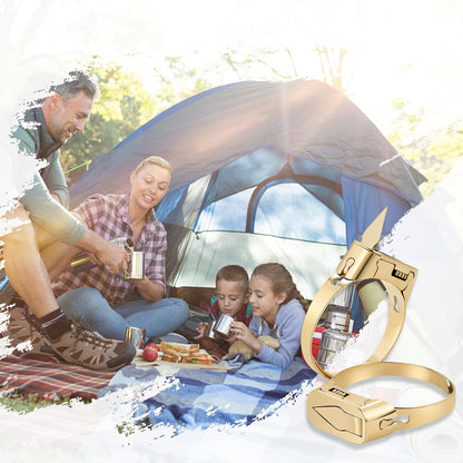 💍Selvforsvarsringkniv av metall