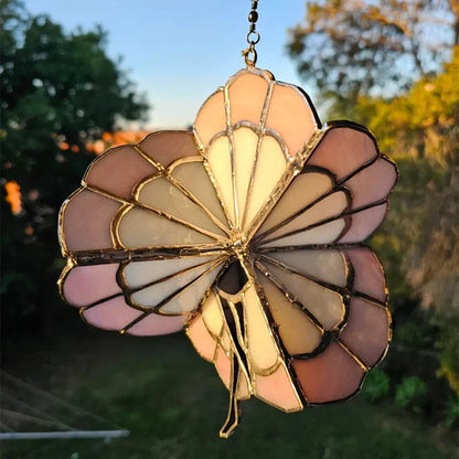 Elegante dansere i glassmalerier