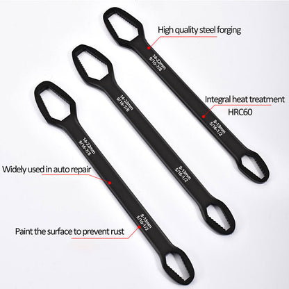 Universell dubbelsidig skiftnyckel