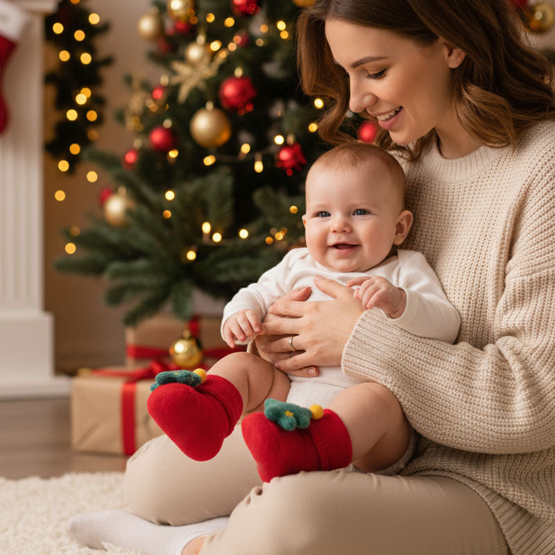 🎅🧦 Koselige julesokker til babyer