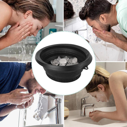 Sammenleggbar servant i silikon