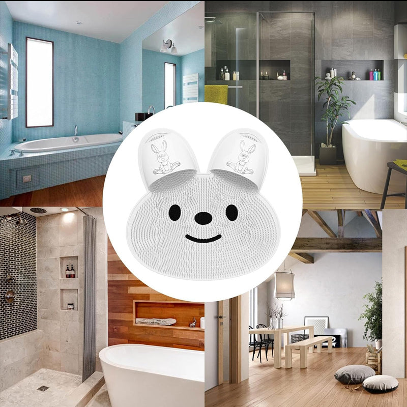 Silikonpute til massasje og rengjøring av kaninfotter