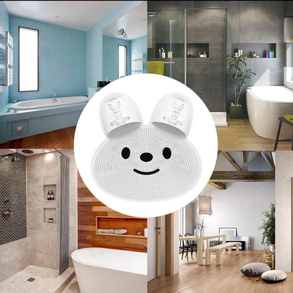 Silikonpute til massasje og rengjøring av kaninfotter