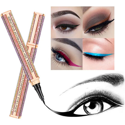 Farget vanntett eyeliner