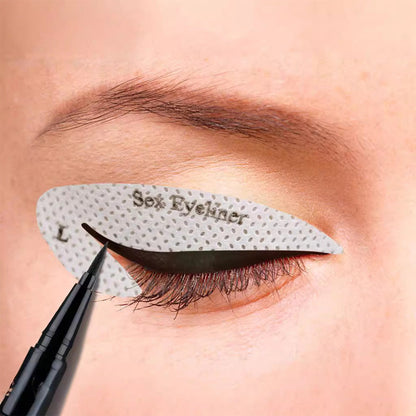 Malklistremerker for øyenskygge/eyeliner-sminke