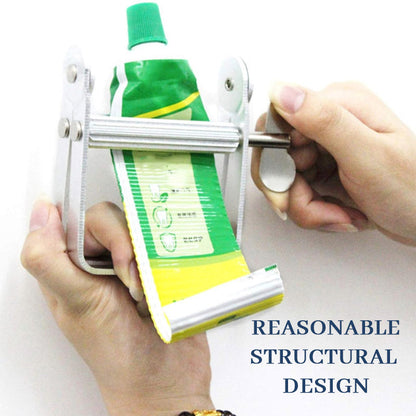 Multifunksjonell tannkrempresse i metall