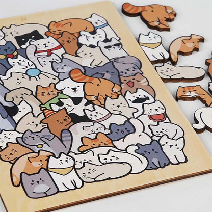 Gjør-Det-Selv Dyrepuslespill