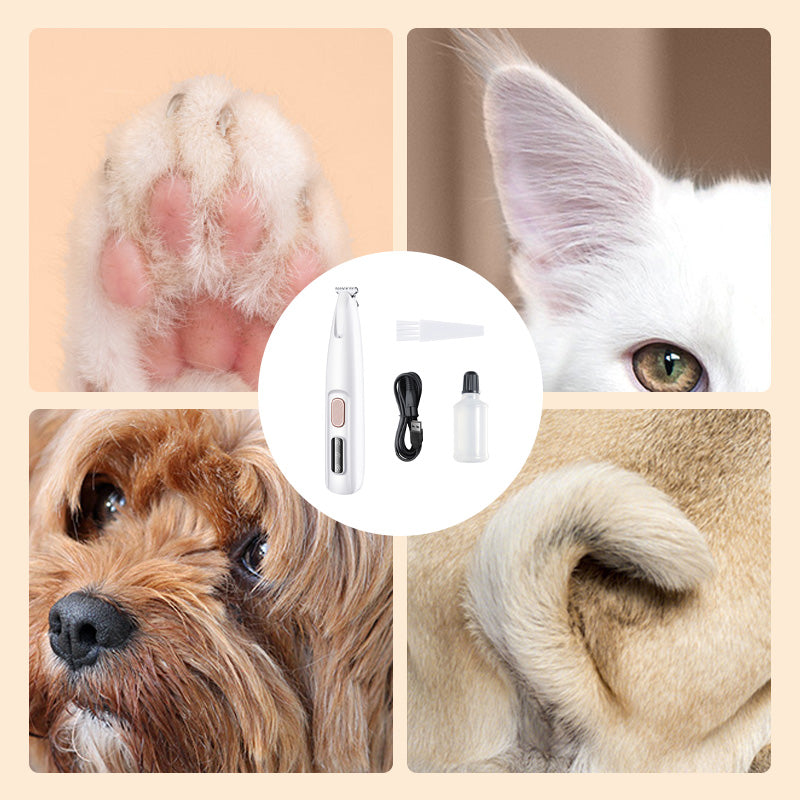 Vanntett LED barbermaskin for kjæledyr