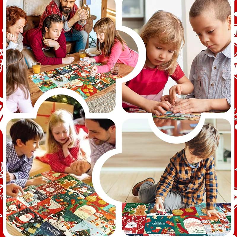 Julekalender Puslespill Blindboks