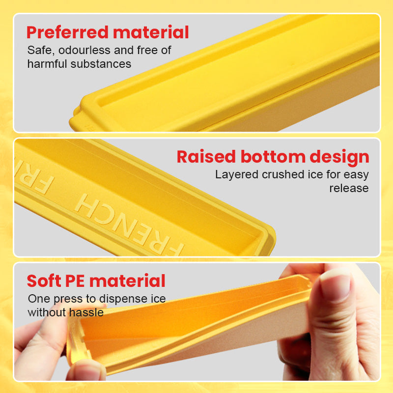 Pommes frites i stripeform