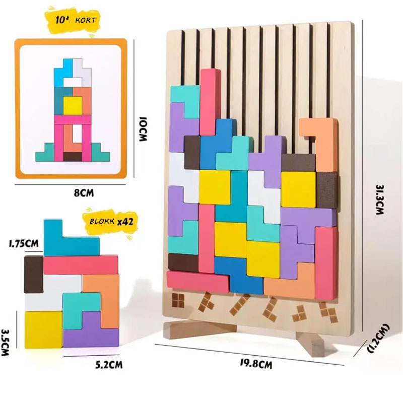 Pedagogisk Trepuslespill I Stabling
