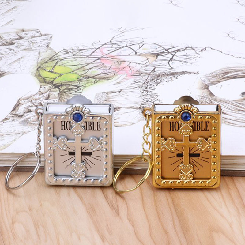 ✨Vintage Bibelkors-anhengsnøkkelring✨