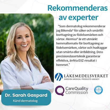 ikke-invasiv laserpeker – fjerning av fødselsmerker og vorter