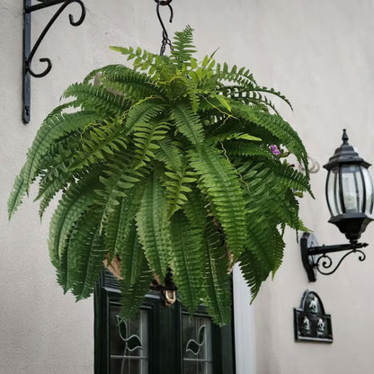 UV-bestandig, naturtro kunstig Boston Fern