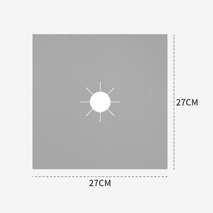 Høytemperaturbestandig beskyttelsespute for komfyren