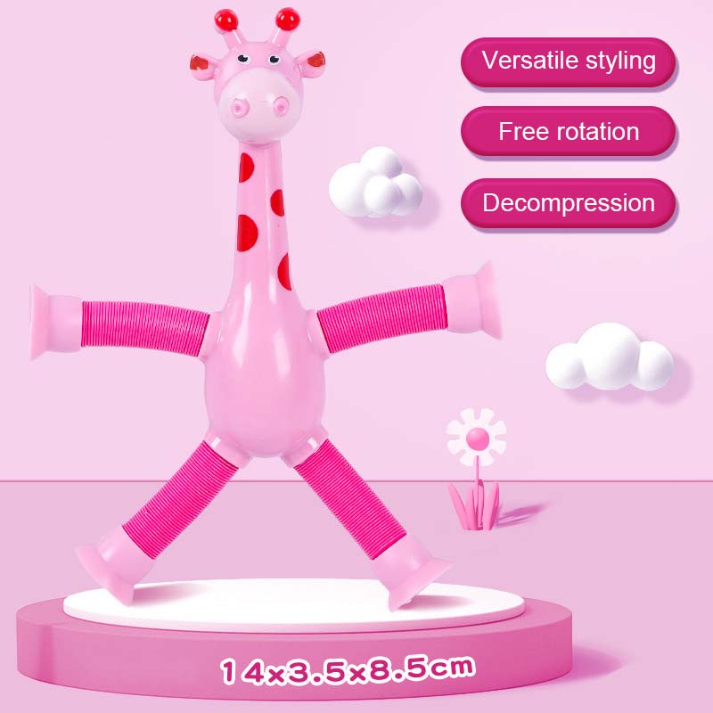 Teleskopisk Sjiraffleke Med Sugekopp